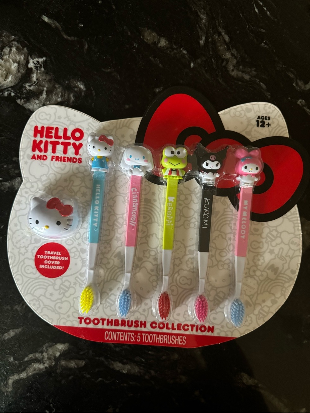Hello Kitty Red Toothbrush Collection Pack